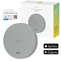 Homematic IP smarter Rauchmelder Grau