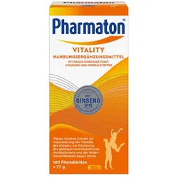 Pharmaton mit Ginseng Extrakt, Vitaminen & Mineralstoffen 100 St