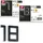 Paulmann Bundle Solar LED Hausnummernleuchte Nummer 18 - Schwarz