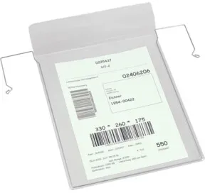 Eichner Drahtbügeltasche A4 hoch + Klappe
