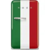 Smeg FAB10HRDIT6 Retro-Kühlschrank (135 l, 970 mm hoch, Italienische Flagge)