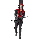 W WIDMANN MILANO Party Fashion - Kostüm Voodoo Priester, Dia de los Muertos, Day of the Dead, Hexendoktor, Verkleidung Halloween