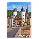Foto-Magnet Heidelberg, Alte Brücke, ca. 8 x 5,4 cm