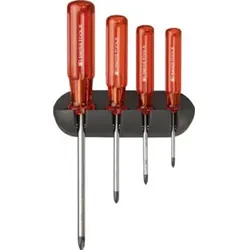 PB Swiss Tools Schraubendreher-Satz 4-teilig PH im Wandhalter Classic
