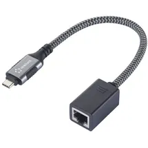 Renkforce USB-C auf USB-A Adapter 0,17 m Schwarz
