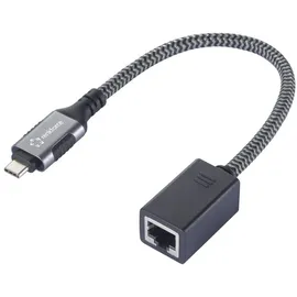 Renkforce USB-C auf USB-A Adapter 0,17 m Schwarz