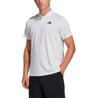 adidas Herren Club Tennis Henley Shirt, White, M