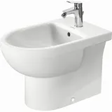 Duravit No. 1 Standbidet, mit Überlauf, Hahnlochbank, weiß,