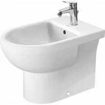 Duravit No. 1 Standbidet, mit Überlauf, Hahnlochbank, weiß,