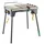 WOLFCRAFT Maschinentisch Stahl 91,5 x 86 x 70 cm Schwarz/Grau klappbar