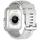 DCU TECNOLOGIC Curved Glass Pro BT 46 mm Kunststoffgehäuse grau Silikonarmband grau One Size