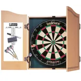 Unicorn Information System Striker Home Dart Center aus Sisal inkl. 6 Dartpfeilen