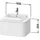 Duravit Waschtischunterschrank 1 Auszug 65 x 35,4 cm Grau