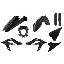 Verkleidungskit mit Gabelschutz schwarz Beta X-Trainer 2020-2022 Polisport