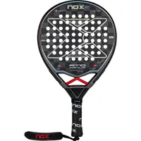 Nox-Xtreme Nox At10 Genius 18k By Agustin Tapia Padelschläger - Black / Red - One Size