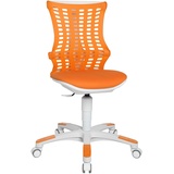 TOPSTAR Sitness X Chair 20, FX230CR44 Stoff orange, Gestell weiß