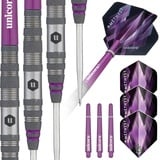 Unicorn Information System Unicorn Amethyst 2 Dartpfeile Set, violett, 21 g