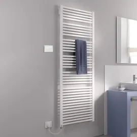 Kermi Geneo quadris-E 896 x 814 mm 800 W weiß links