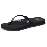 Reef Damen Ginger Flipflop, schwarz/lila, 37 EU