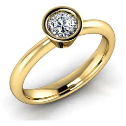 Verlobungsring VR02 750er Gelbgold - 3302