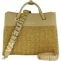 Valentino Alexia Summer Shopper Synthetik Braun/Weiß