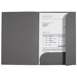 Veloflex Präsentationsmappe Grey Elegance A4 Grau/Beige 3 St.