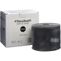 Thera-Band Fitnessband Schwarz 45,5m x 12,8cm
