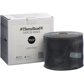 Thera-Band Fitnessband Schwarz 45,5m x 12,8cm