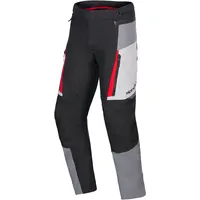Alpinestars Honda St-1 Textilhose wasserdicht - Hellgrau/Dunkelgrau/Schwarz/Rot / 3XL