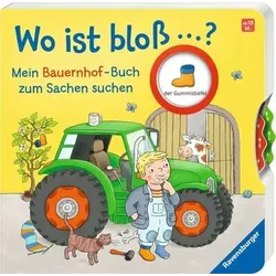 RAVENSBURGER41739 Wo ist bloß...? Mein Bauernhof-Buch zum Sachen suchen