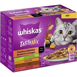 Whiskas Tasty Mix Country Collection in Sauce 48 x 85 g