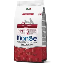 MONGE Mini Adult Hundefutter für kleine Rassen 800g