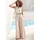 LASCANA Overall mit weitem Bein, Webware mit Leinen beige 40