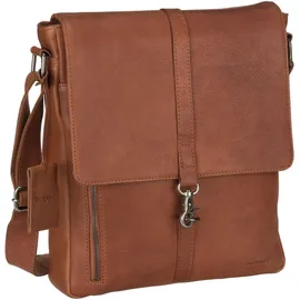 Burkely Antique Avery Messenger Leder 28 cm cognac