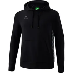 erima Essential Team Hoodie schwarz/slate grey XL