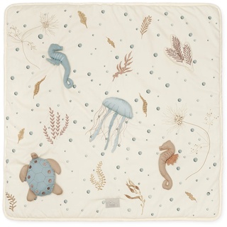 Cam Cam Copenhagen - Aktivitätsspielmatte, 80 x 80 cm, sea garden