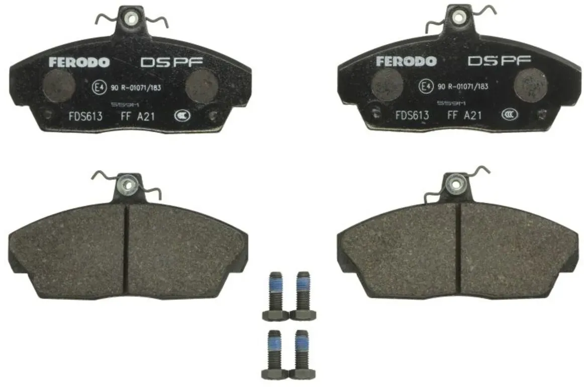 Jeu de plaquettes de frein FERODO Performance FDS613, avant