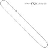 Jobo Kugelkette 925 Silber diamantiert 1,2 mm