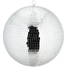 Relaxdays Discokugel Ø 40 cm Silber