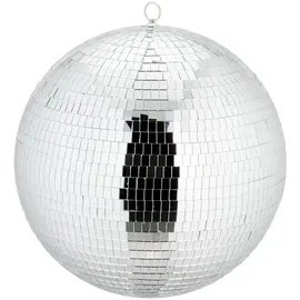 Relaxdays Discokugel Ø 40 cm Silber