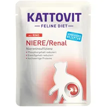 Kattovit Feline Diet Niere/Renal Rind 24 x 85 g