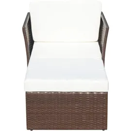 vidaXL Gartensessel 59 x 59 x 30 cm braun