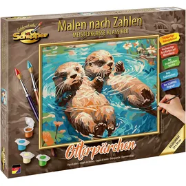 Schipper Otterpärchen Malen nach Zahlen 24 St. 24 x 30 cm