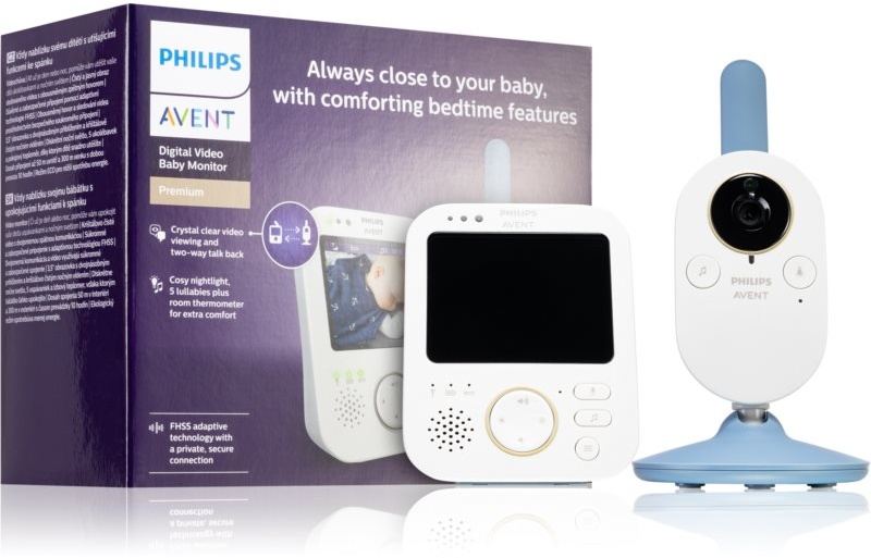 Philips Avent Baby Monitor SCD845/52 digitales Video-Babyfon 1 St.