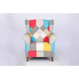 Better Home Polstersessel Loretta Schaumstoff 86 x 105 x 81 cm Bunt
