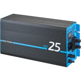 Ective SSI25 4in1 Sinus-Inverter 2500W/24V Sinus-Wechselrichter mit MPPT-Solarladeregler Ladegerät und NVS