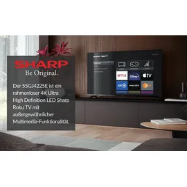 Sharp 55GJ4225E 55" 4K LED Roku TV