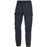 Vintage Industries Vince Cargo Jogger Hosen Blau 32
