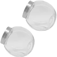 Relaxdays Bonbonglas 2 l 2 St.