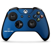 Skin kompatibel mit Microsoft Xbox One X Controller Folie Sticker HSV Hamburger SV Offizielles Lizenzprodukt